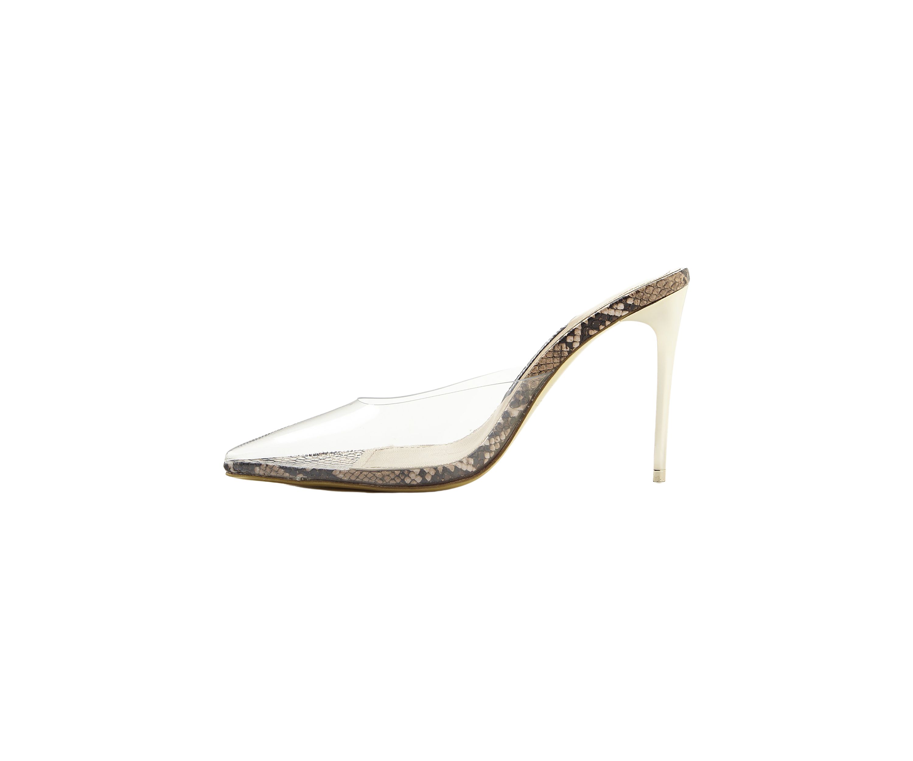 So Bossy Transparent Heels