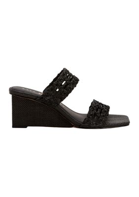 The Irisia Woven Wedge Sandal