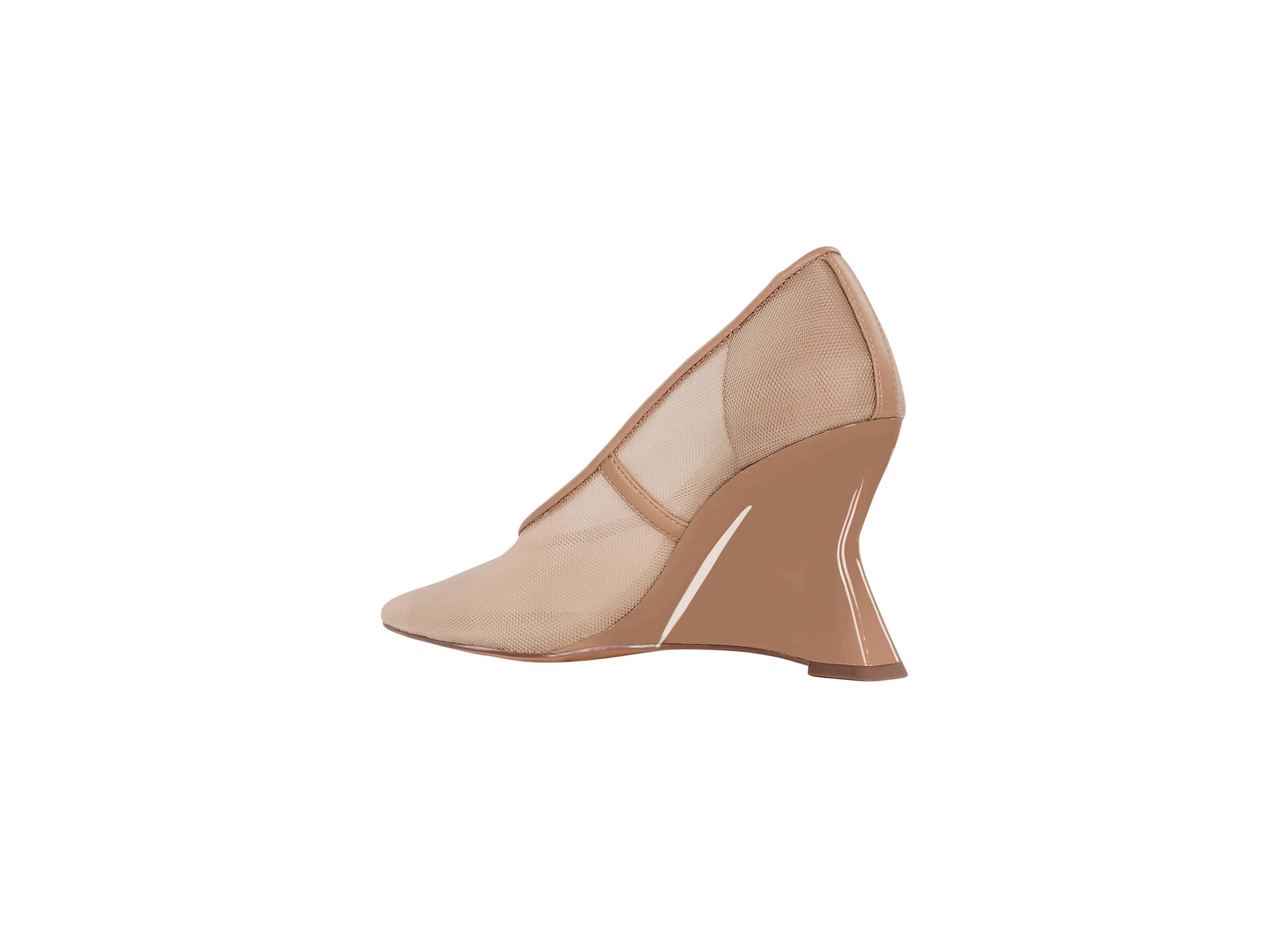 THE TRENDYGURL WEDGE PUMP