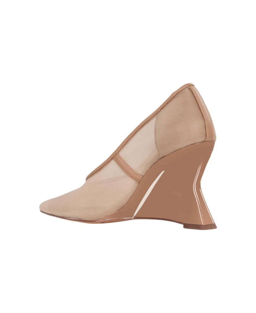 THE TRENDYGURL WEDGE PUMP