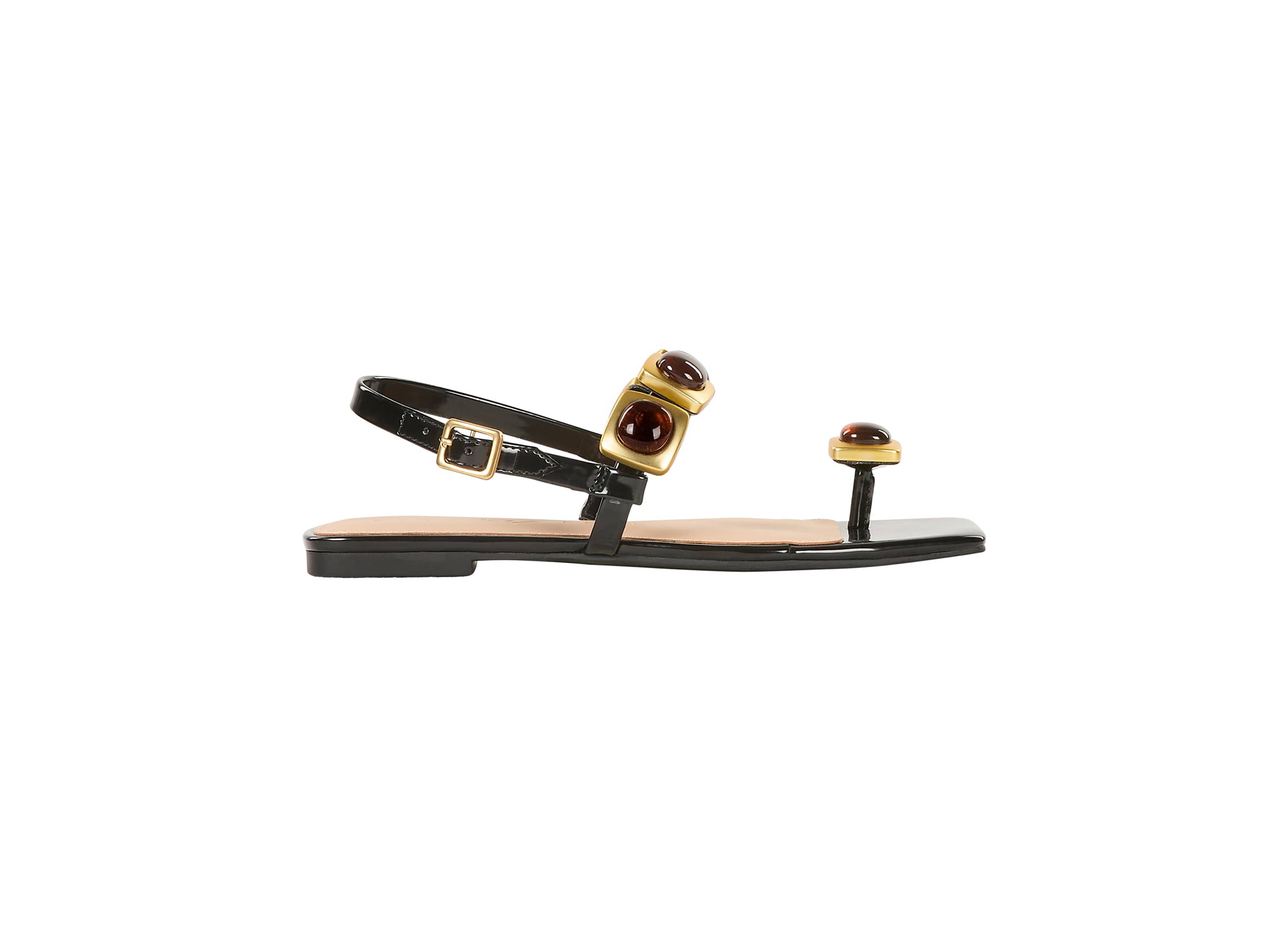 THE CAMIE ORNAMENT SANDAL