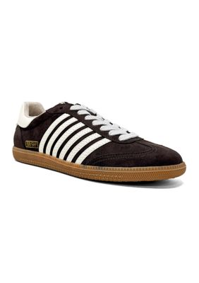 SHUSHOP Women's Rue Sneakers, Brown, 8.5M