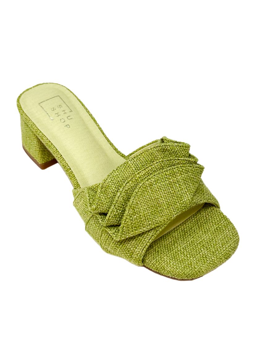 Frances Ruffle Sandals