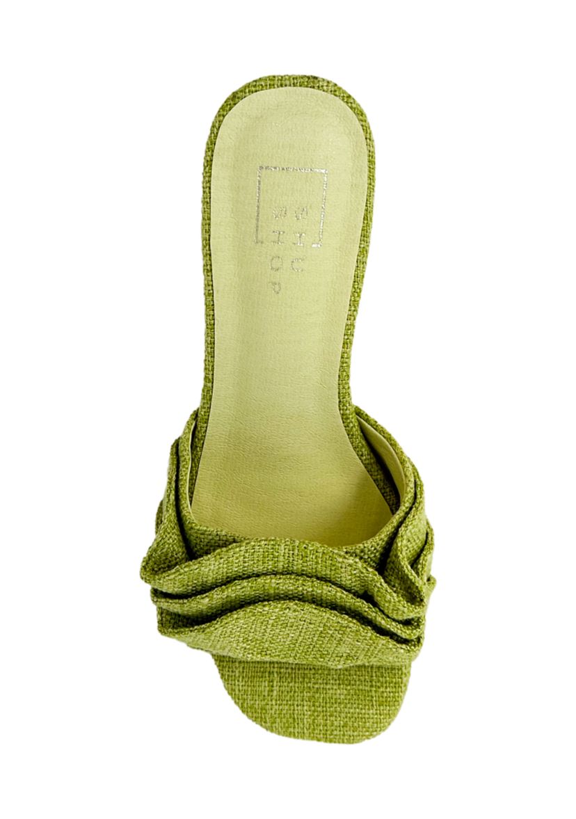 Frances Ruffle Sandals