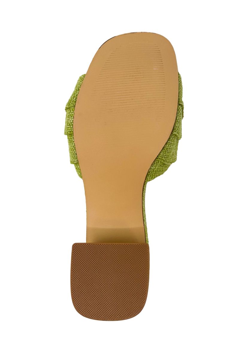 Frances Ruffle Sandals
