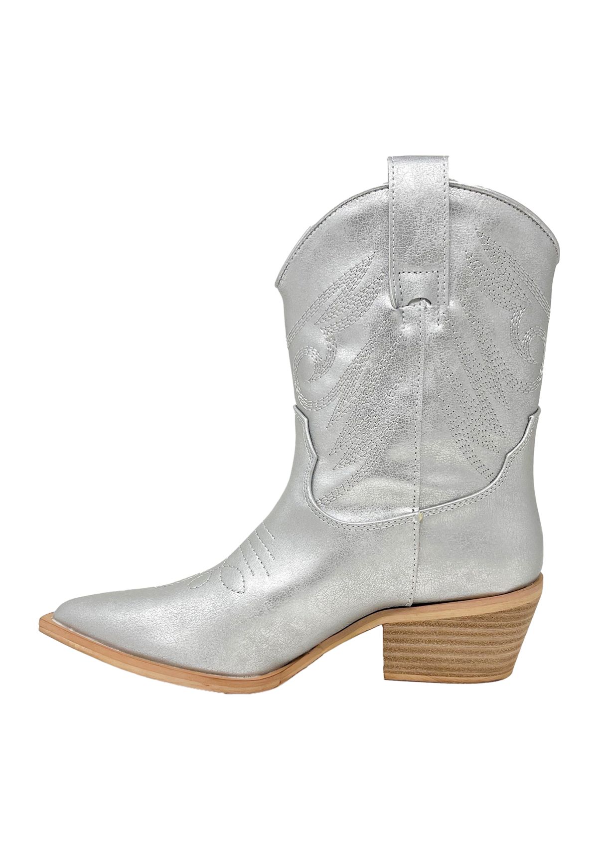 Zahara Metallic Western Boots