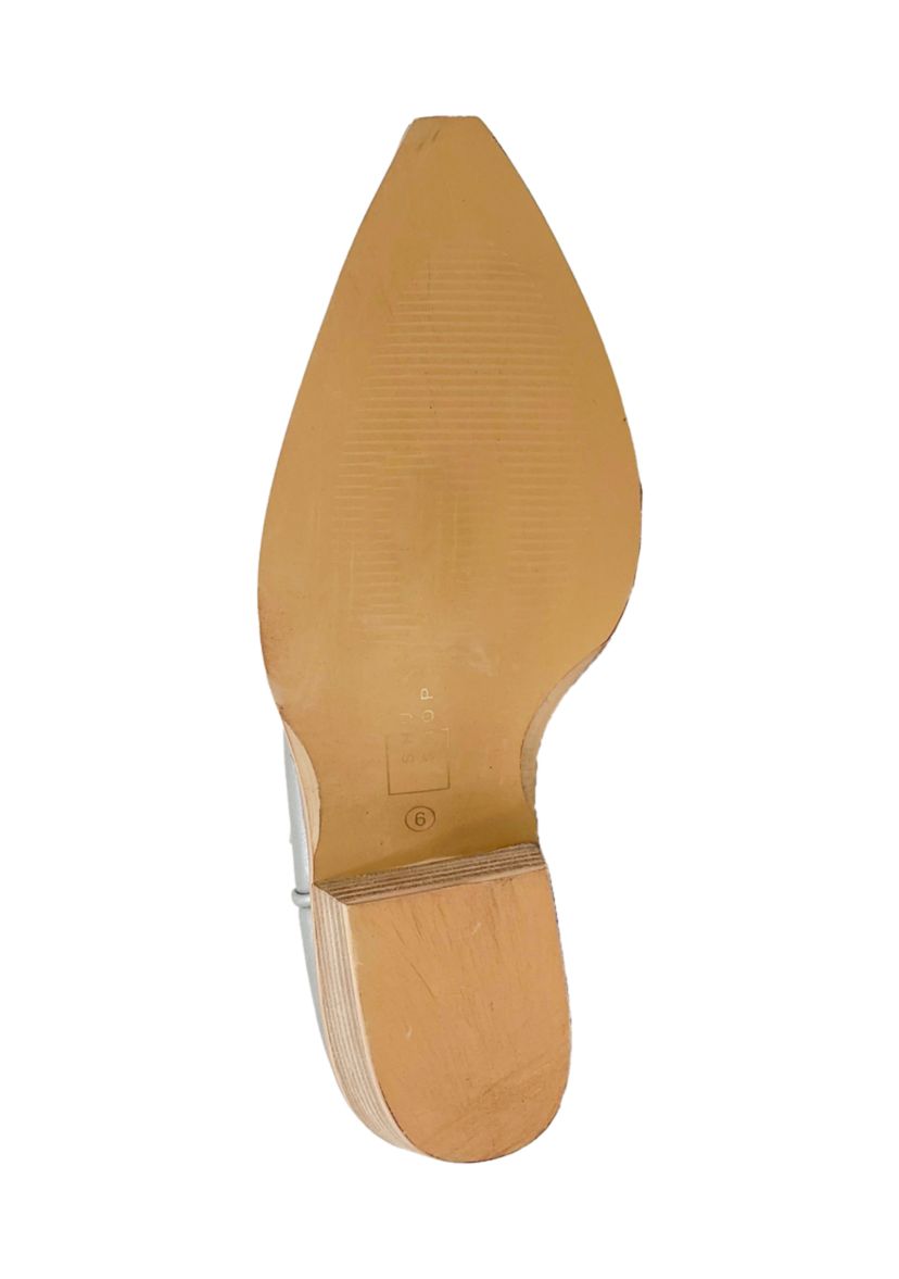 Zahara Metallic Western Boots