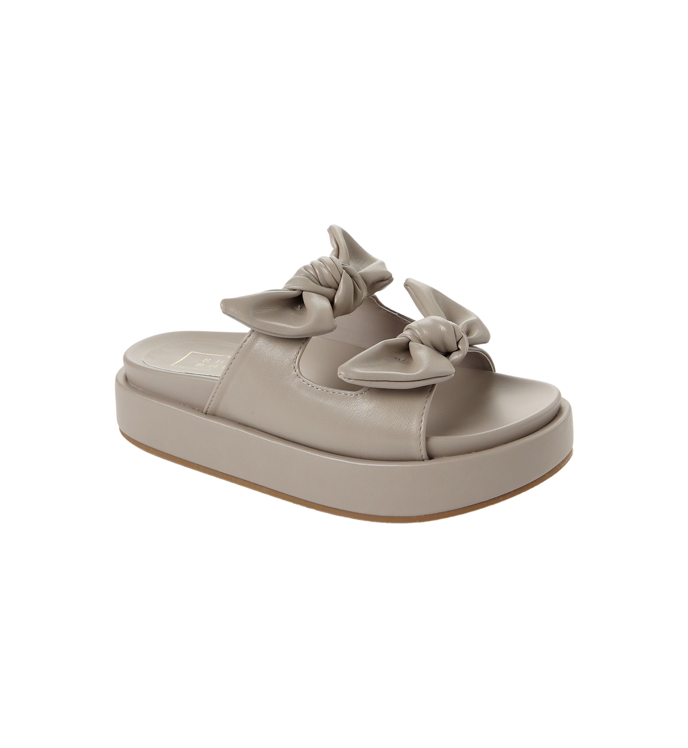 Kiki Bow Slide Footbed Sandals