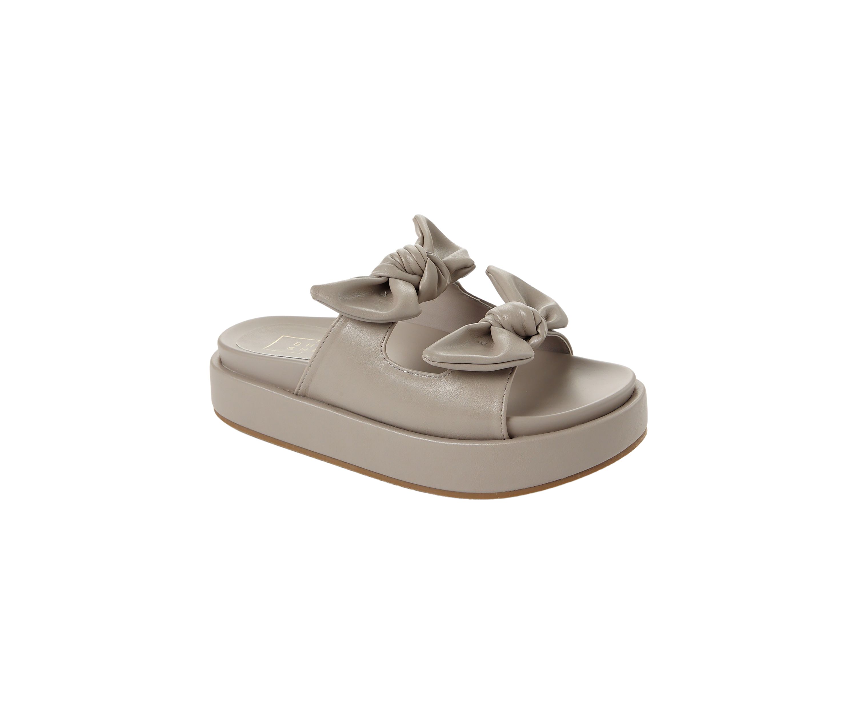 Kiki Bow Slide Footbed Sandals