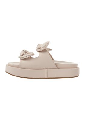 Kiki Bow Slide Footbed Sandals