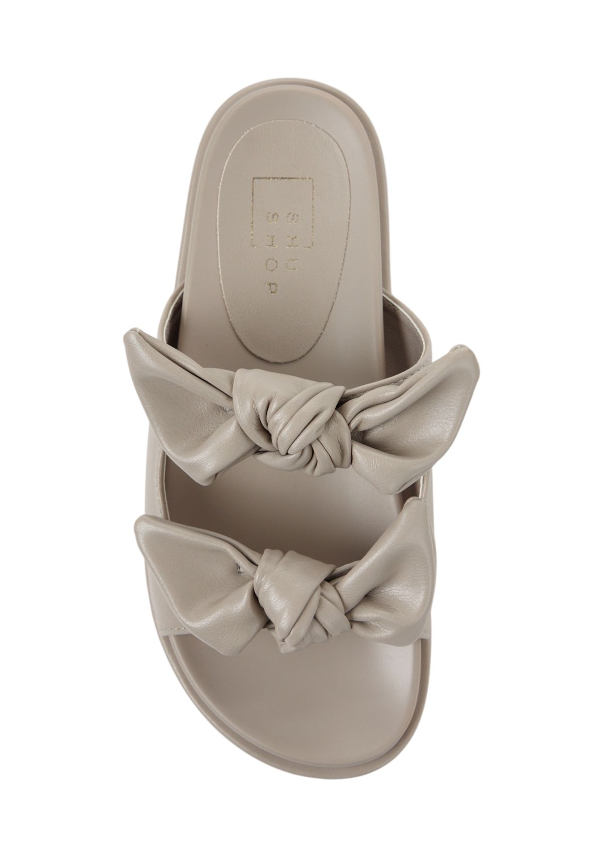 Kiki Bow Slide Footbed Sandals