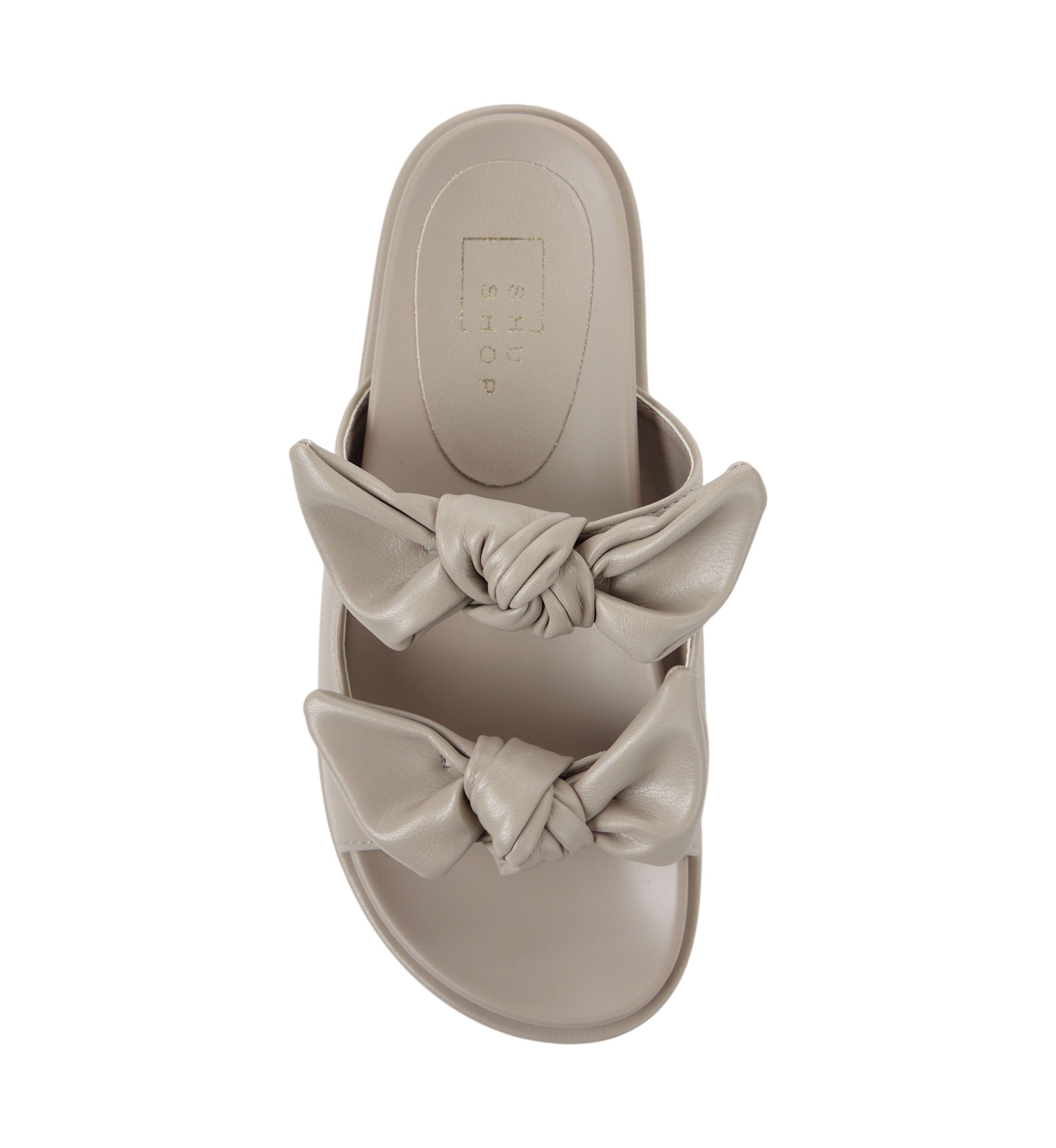 Kiki Bow Slide Footbed Sandals