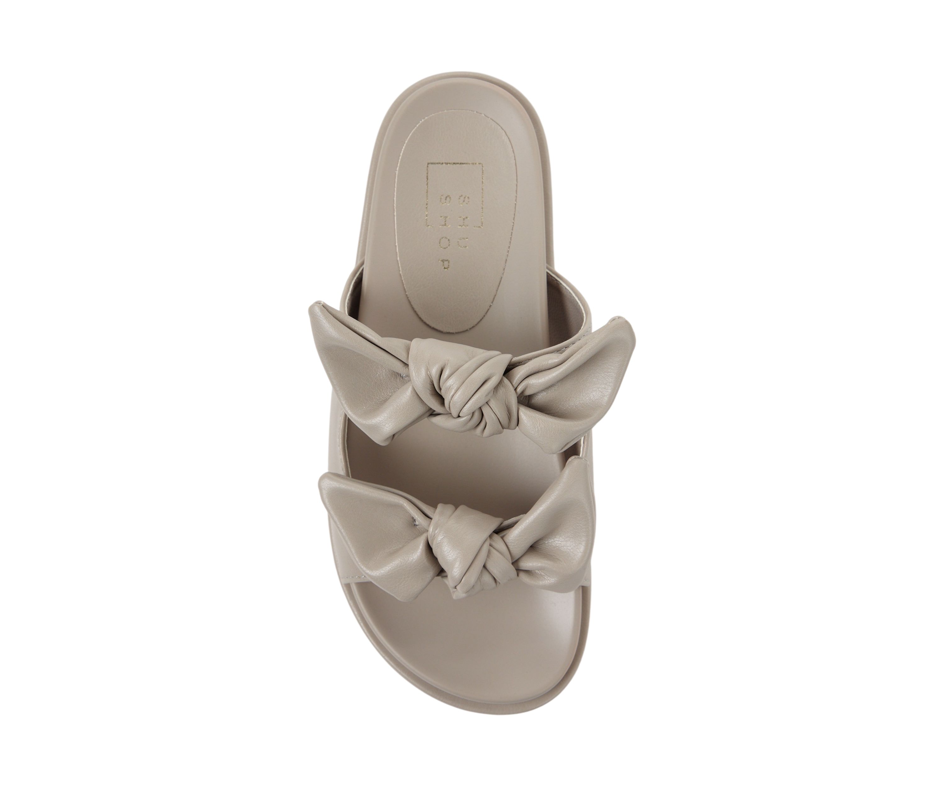 Kiki Bow Slide Footbed Sandals