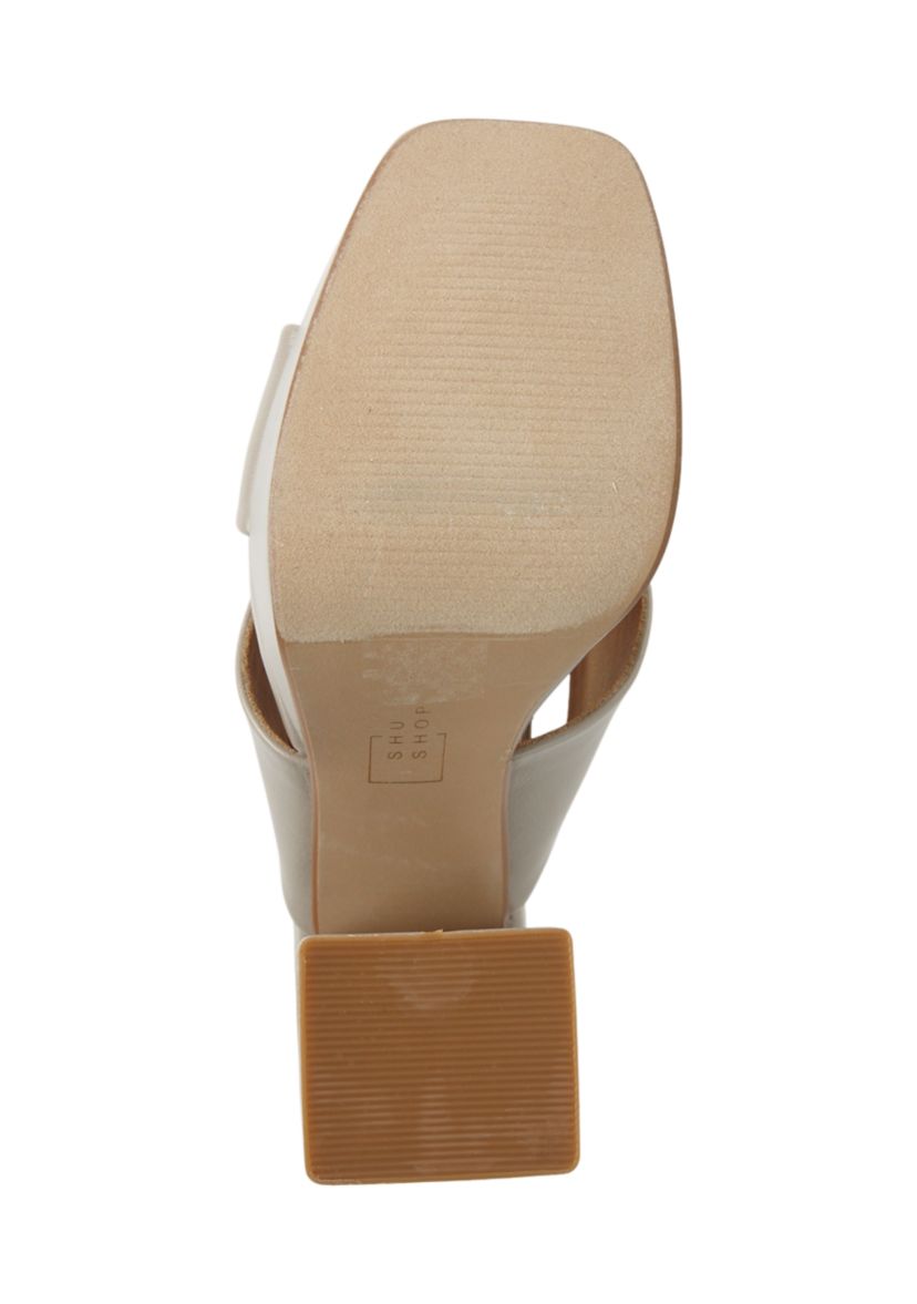 Federica Cross Strap Heeled Sandals