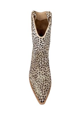 Toni Leopard Western Boots