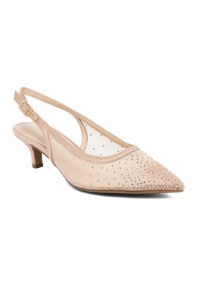 JONES NEW YORK Women's Charian Mesh Heels, 6.5M