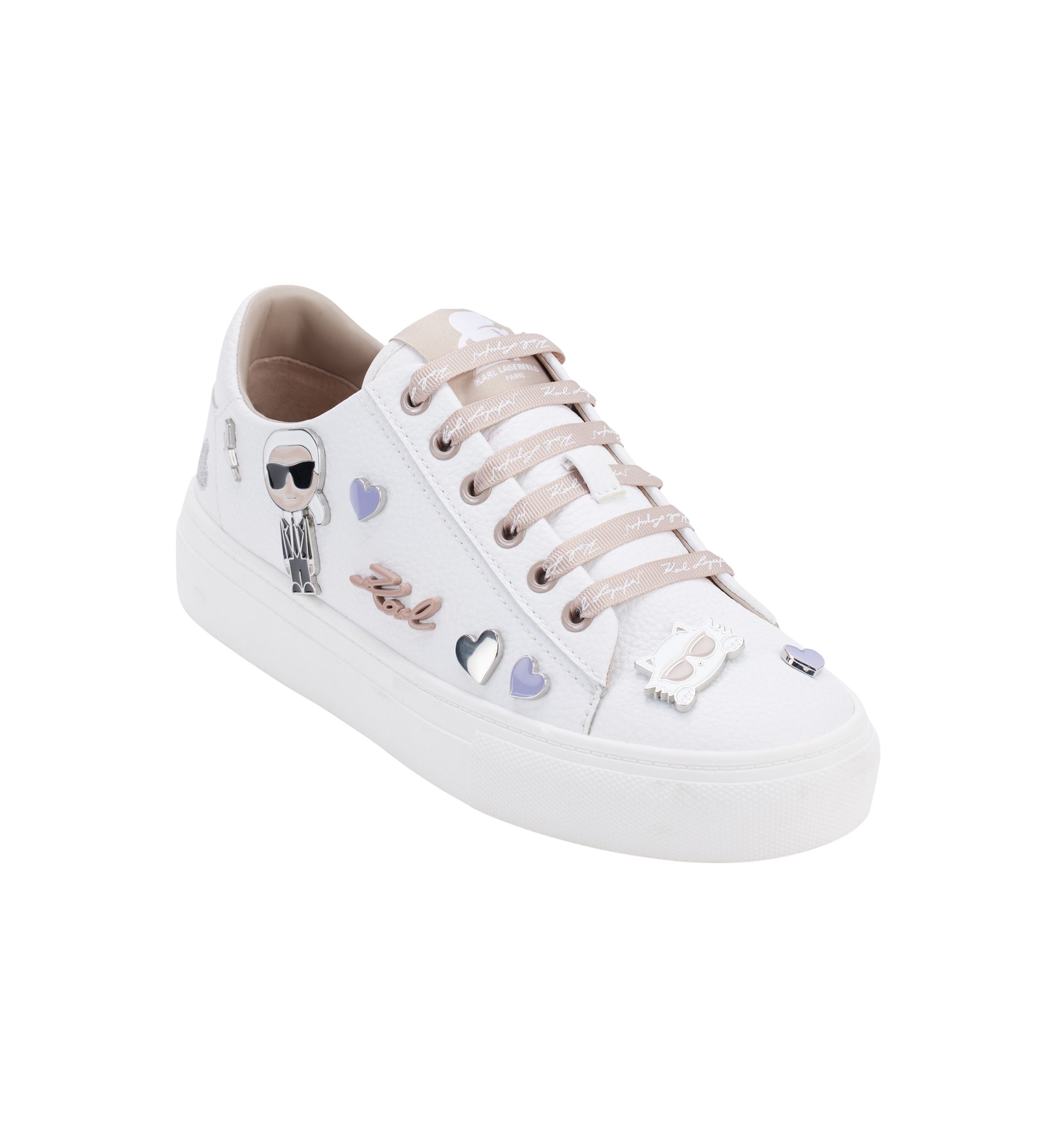 Cate Pins Lace Up Sneakers