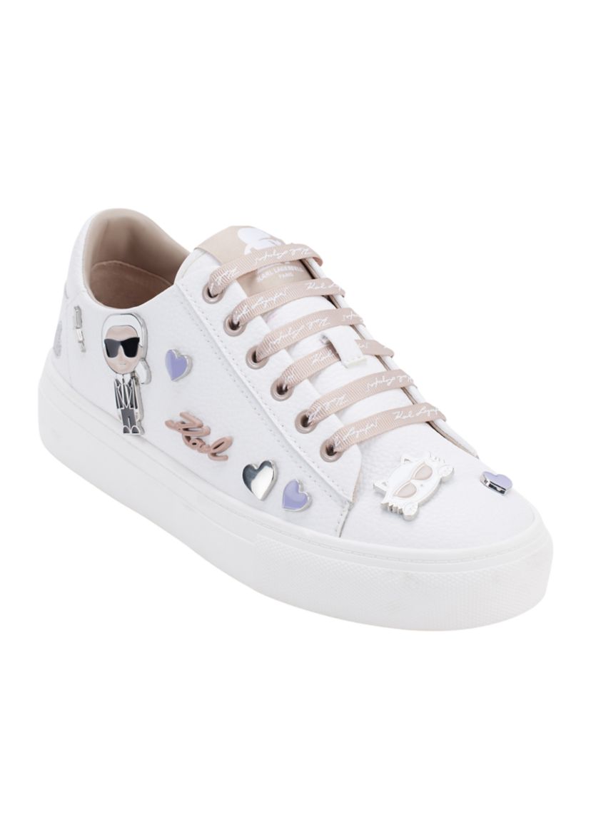 Cate Pins Lace Up Sneakers
