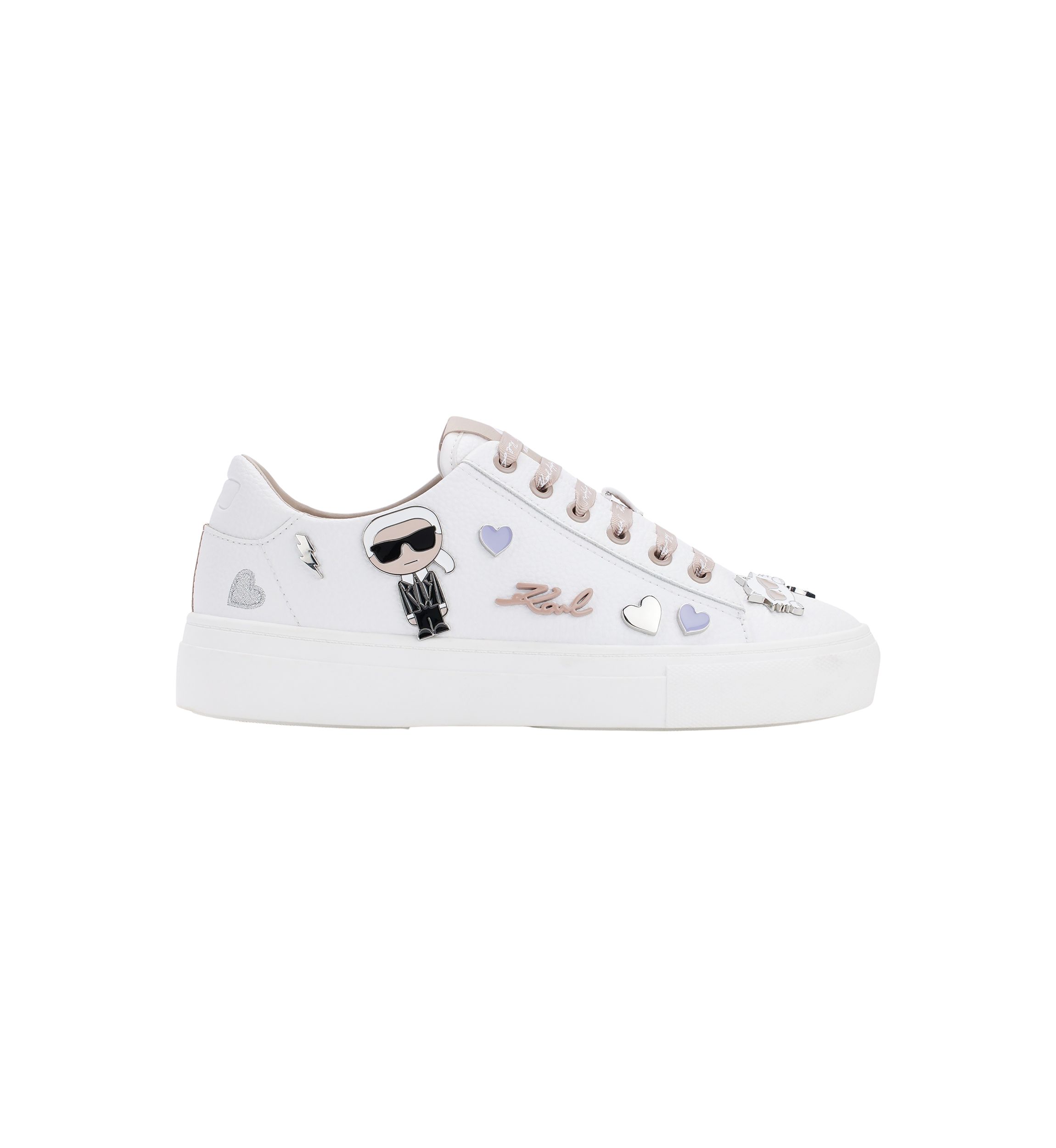 Cate Pins Lace Up Sneakers