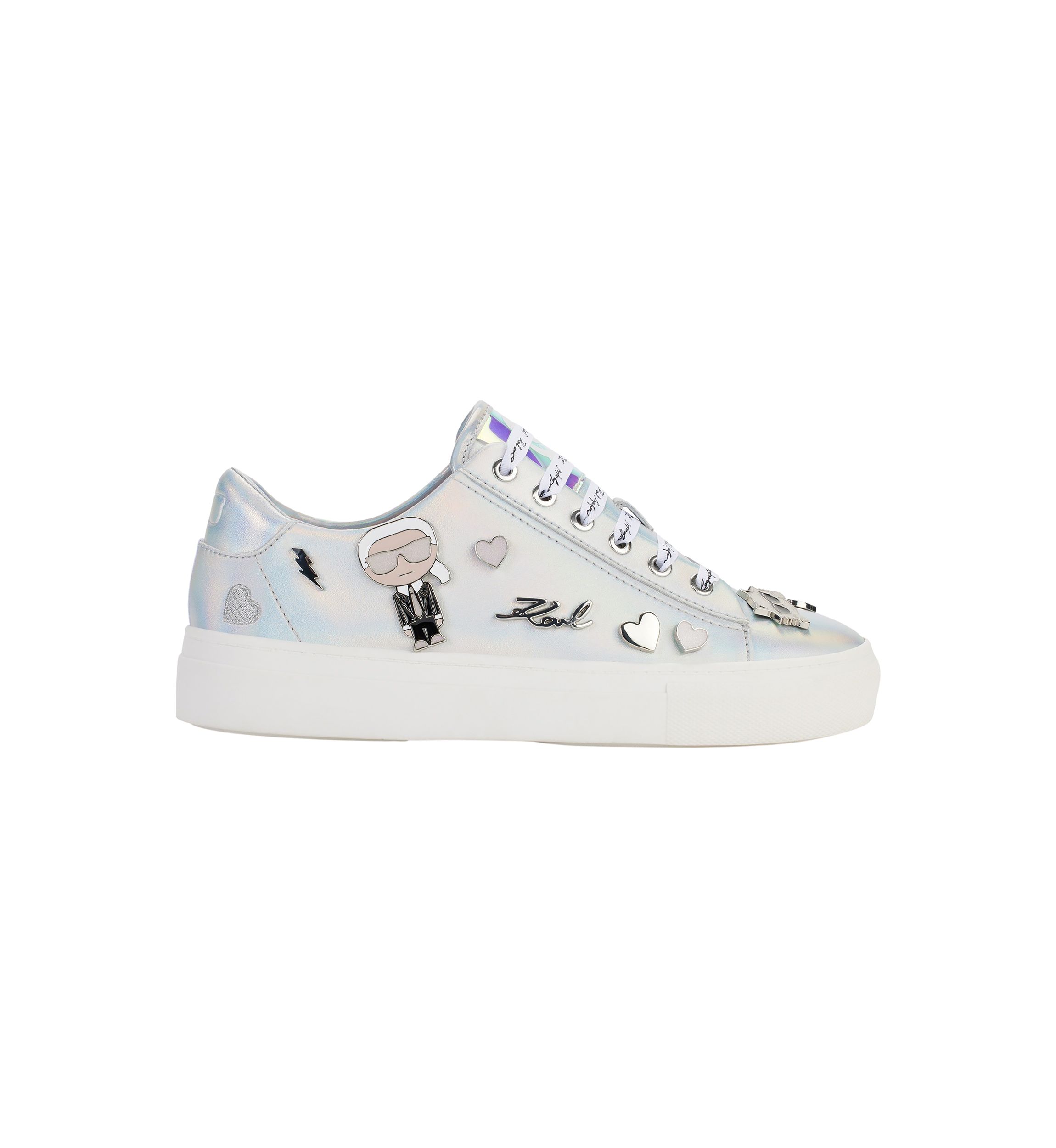 Cate Pins Lace Up Sneakers