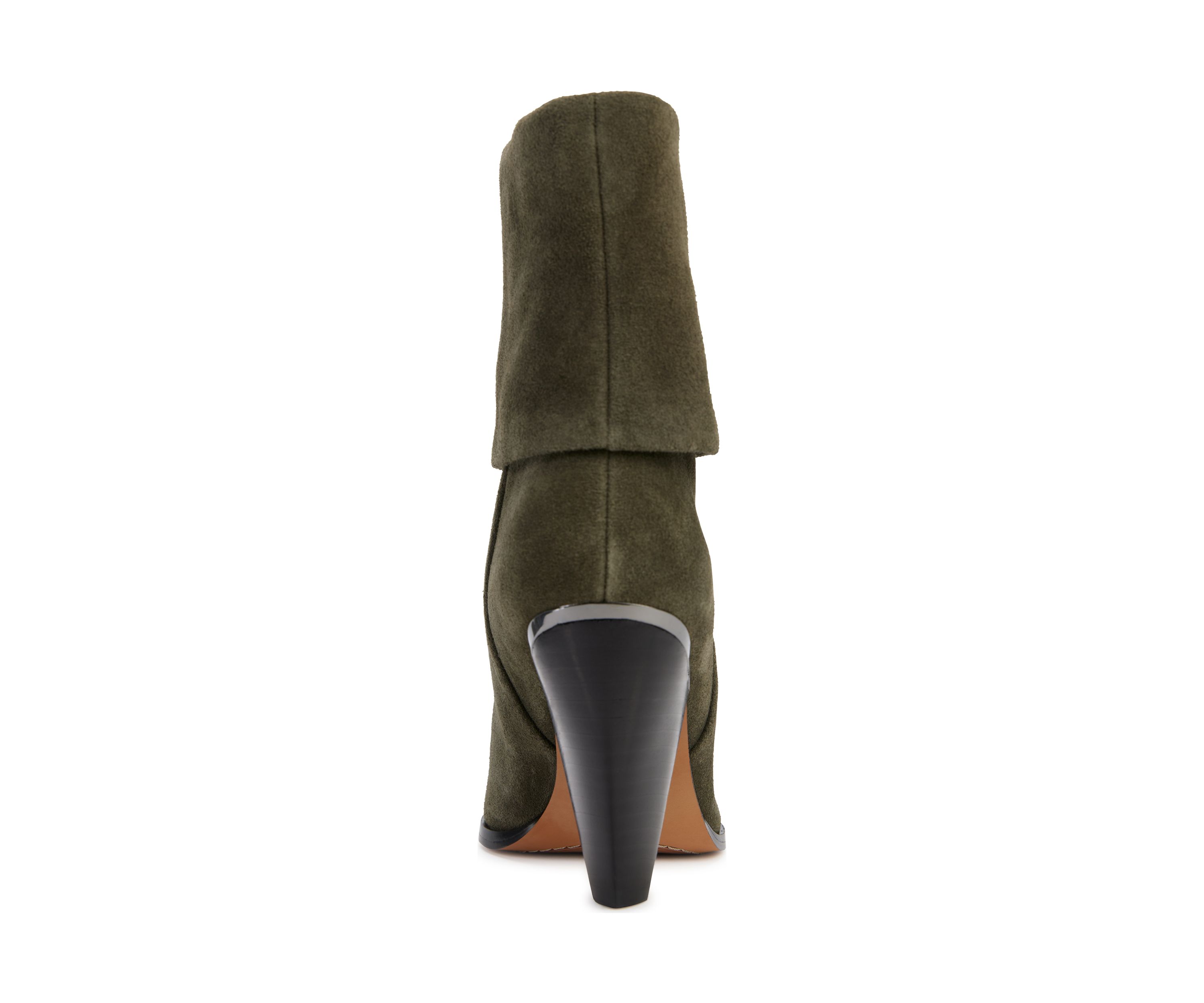 Cerise Cuffed Booties