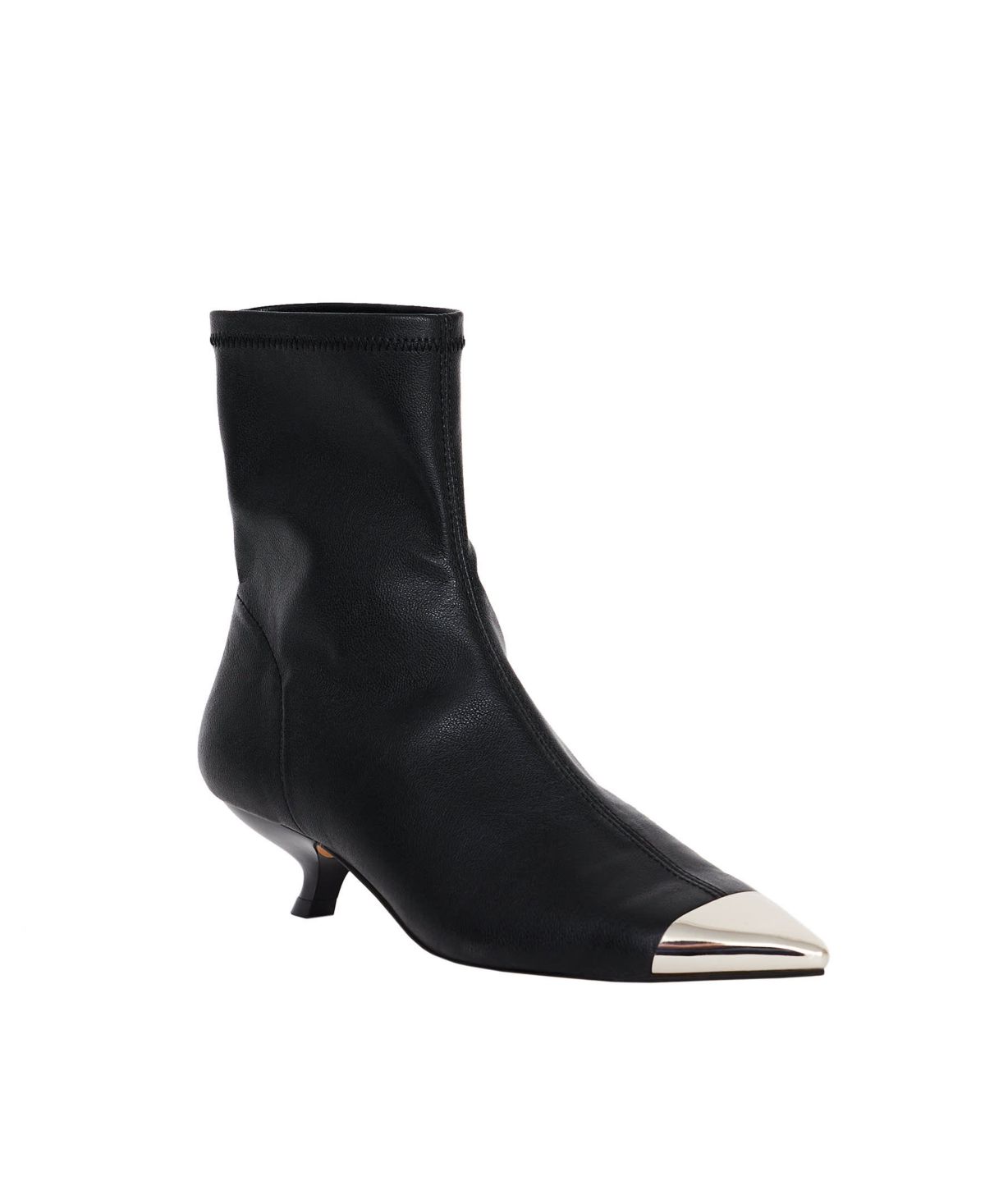 THE MICRO HEEL STRETCH BOOTIE