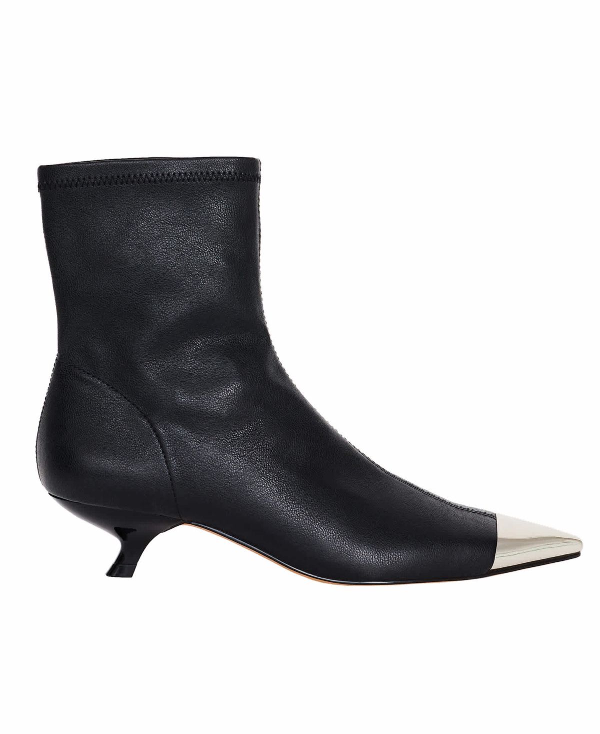 THE MICRO HEEL STRETCH BOOTIE