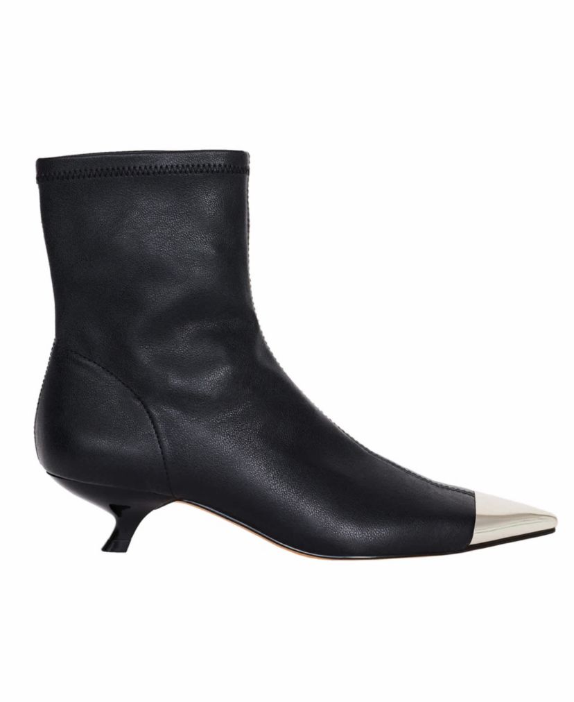 THE MICRO HEEL STRETCH BOOTIE