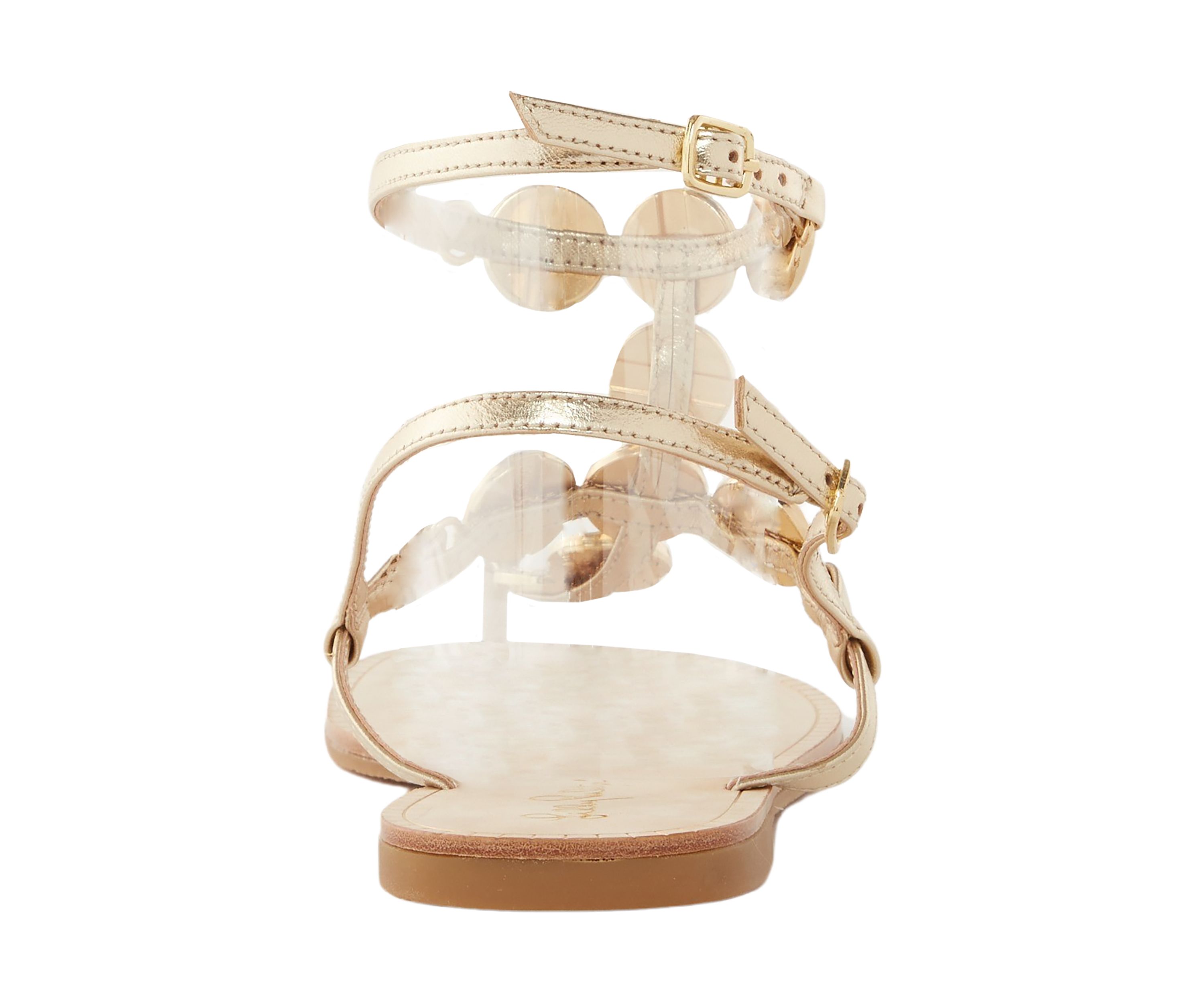 Palermo Thong Rhinestone Strappy Sandals