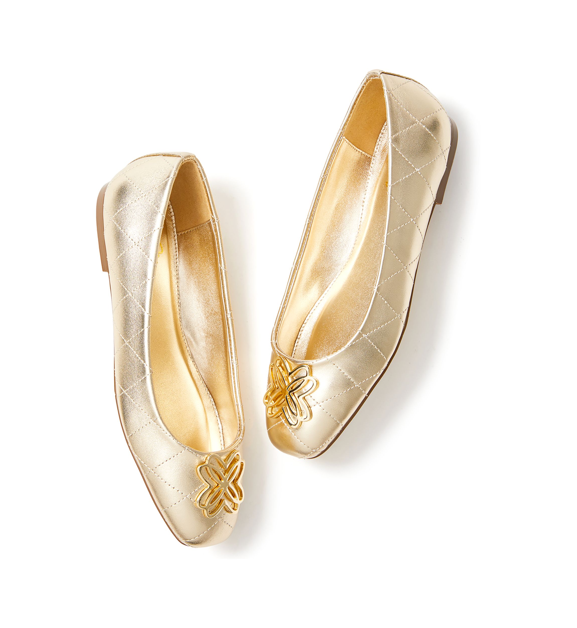 Patina Ballet Flats