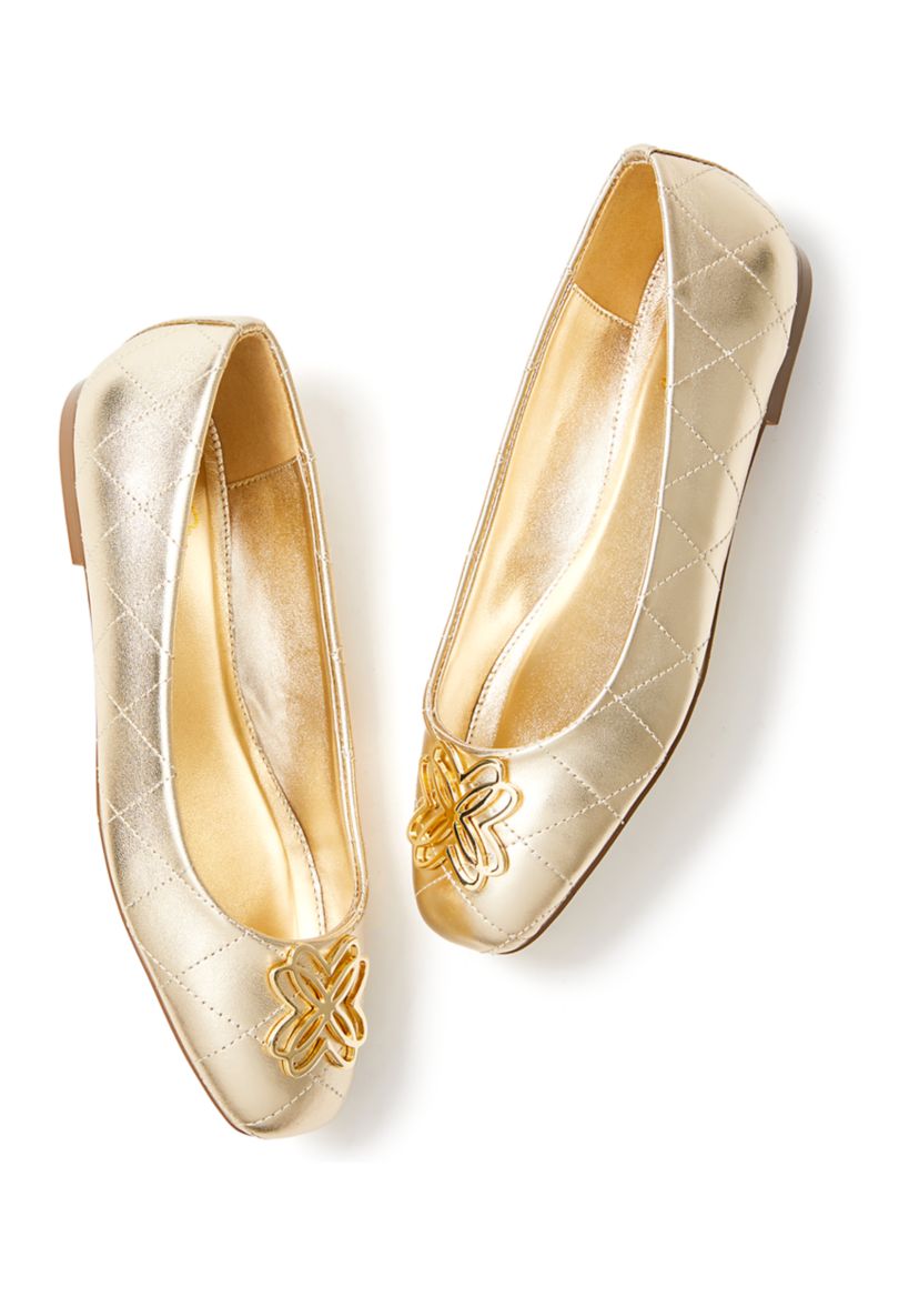 Patina Ballet Flats