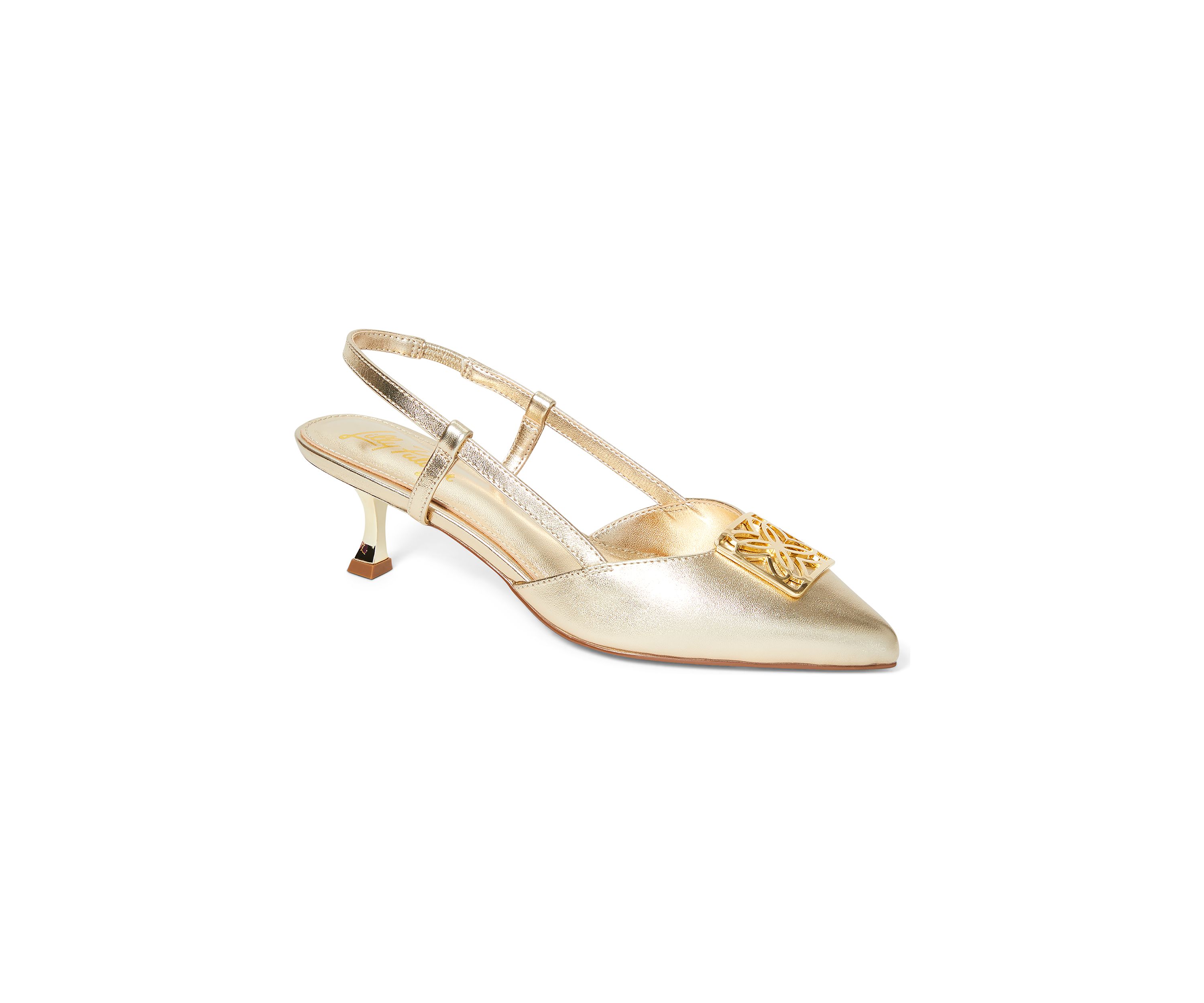 Schuyler Slingback Kitten Heels