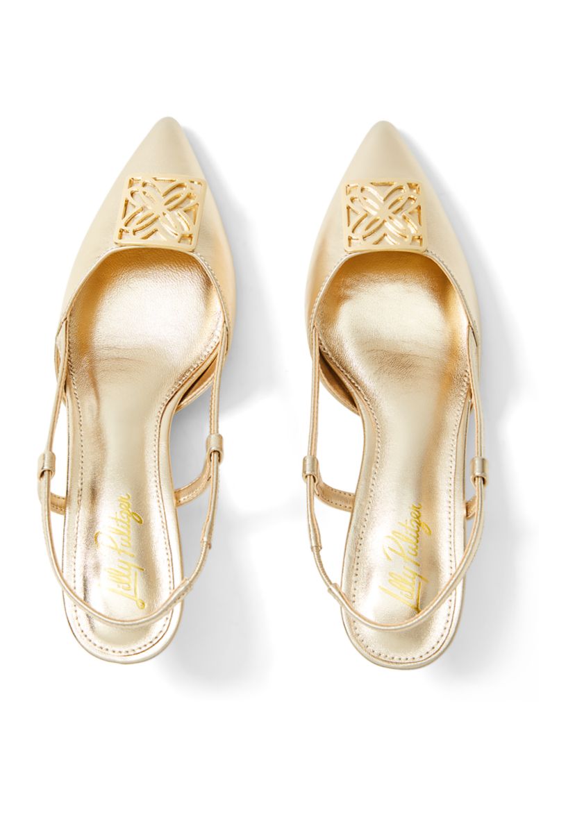 Schuyler Slingback Kitten Heels