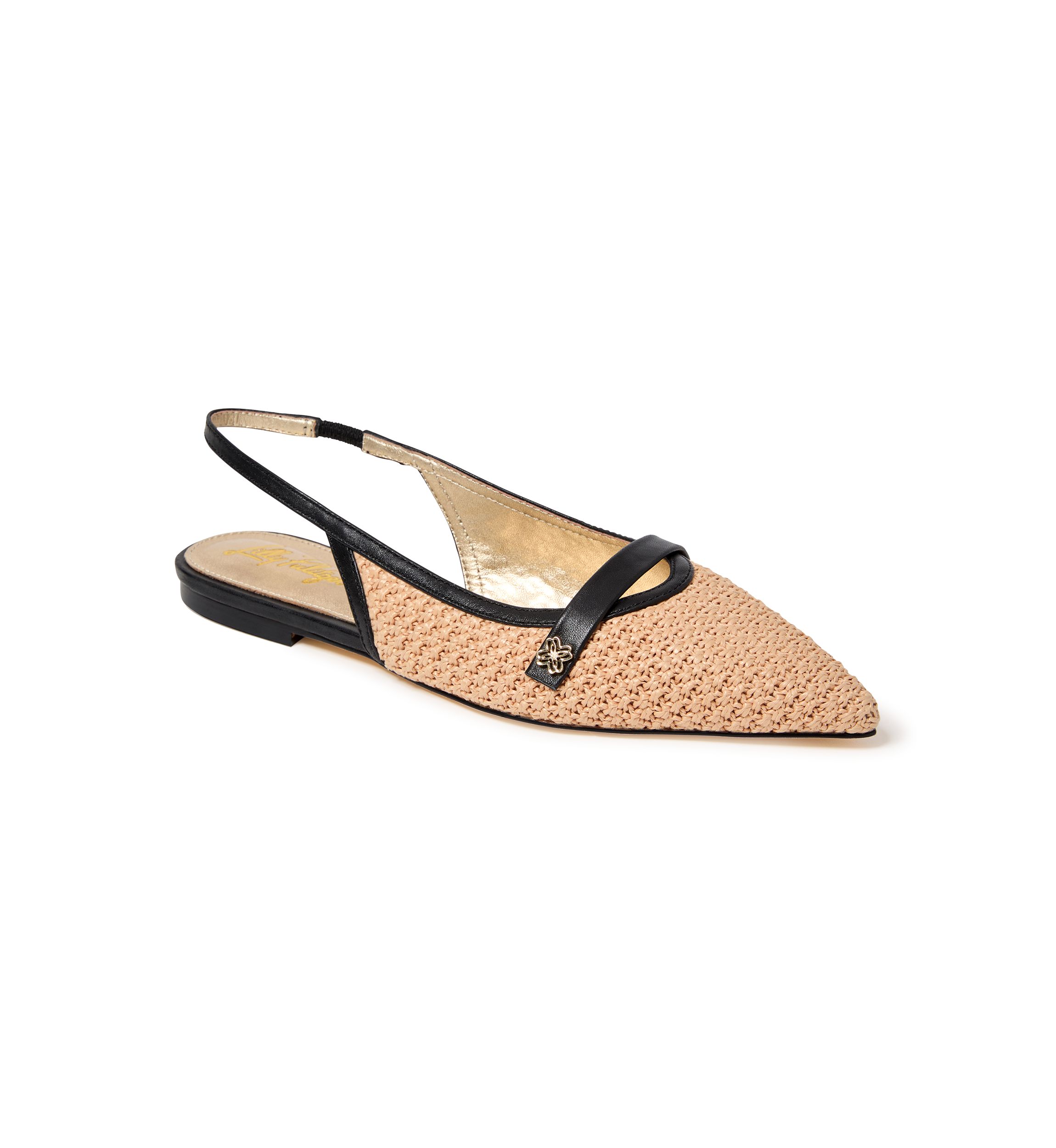 Malia Raffia Slingbacks