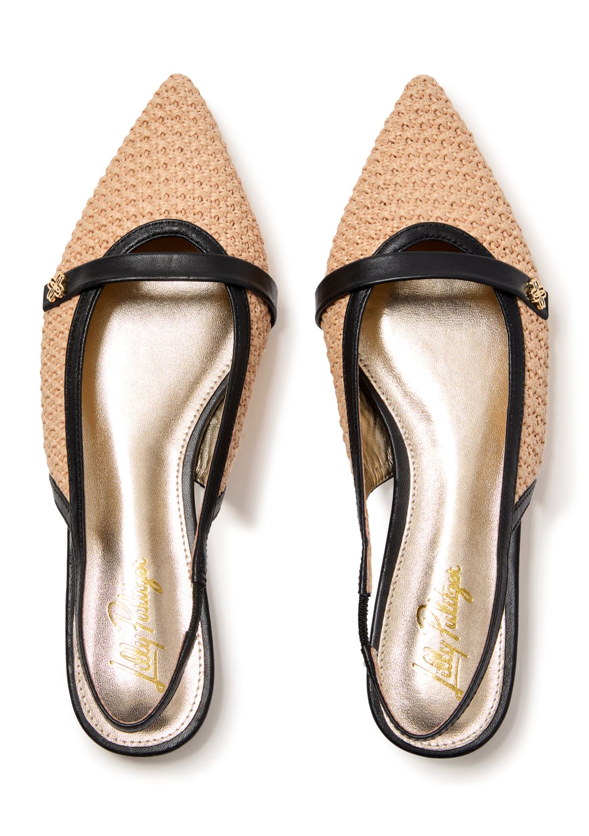 Malia Raffia Slingbacks