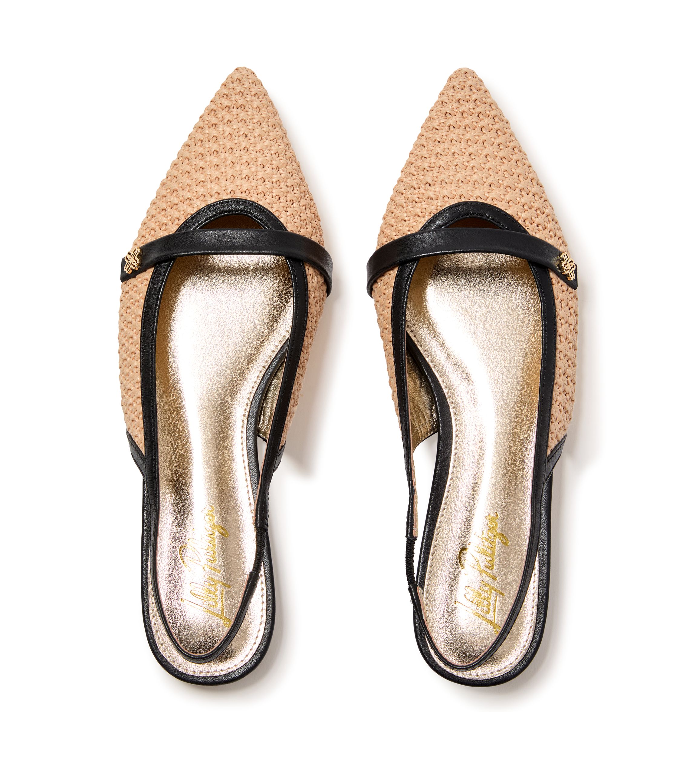 Malia Raffia Slingbacks