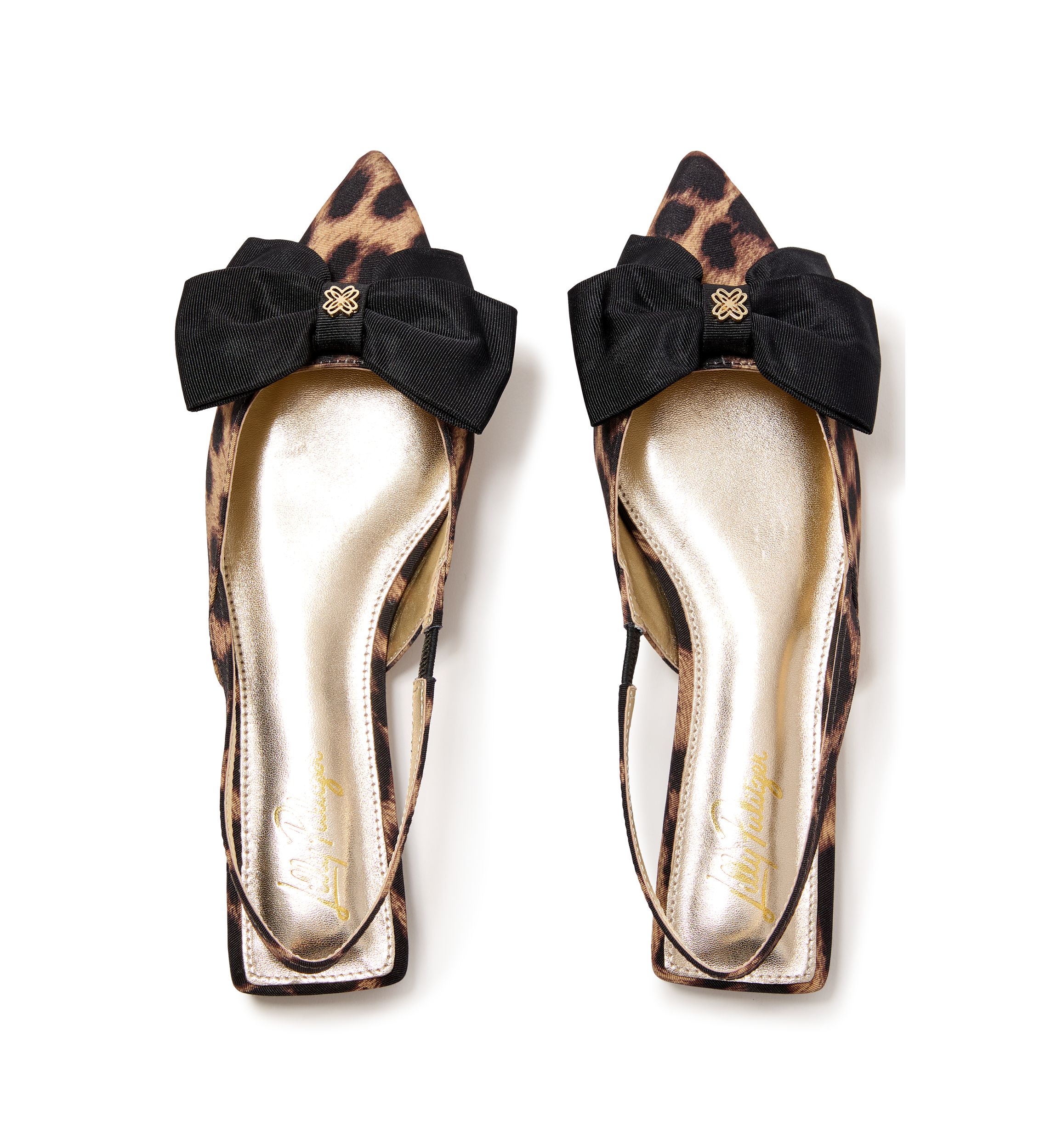 Brit Leopard Slingbacks