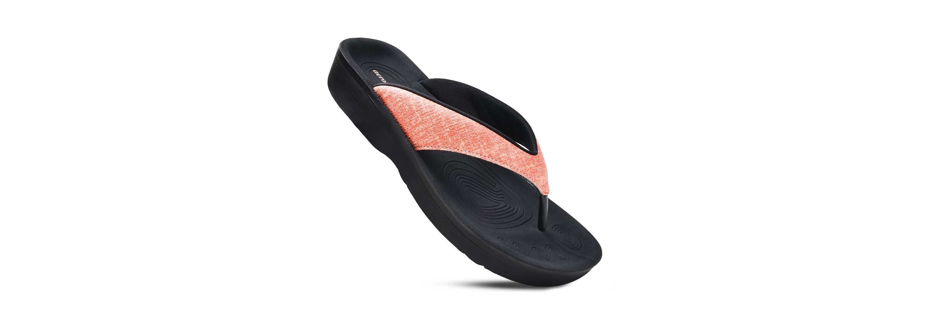 Mellow Vibe Womens Orthotic Comfortable Flip-Flops Sandal