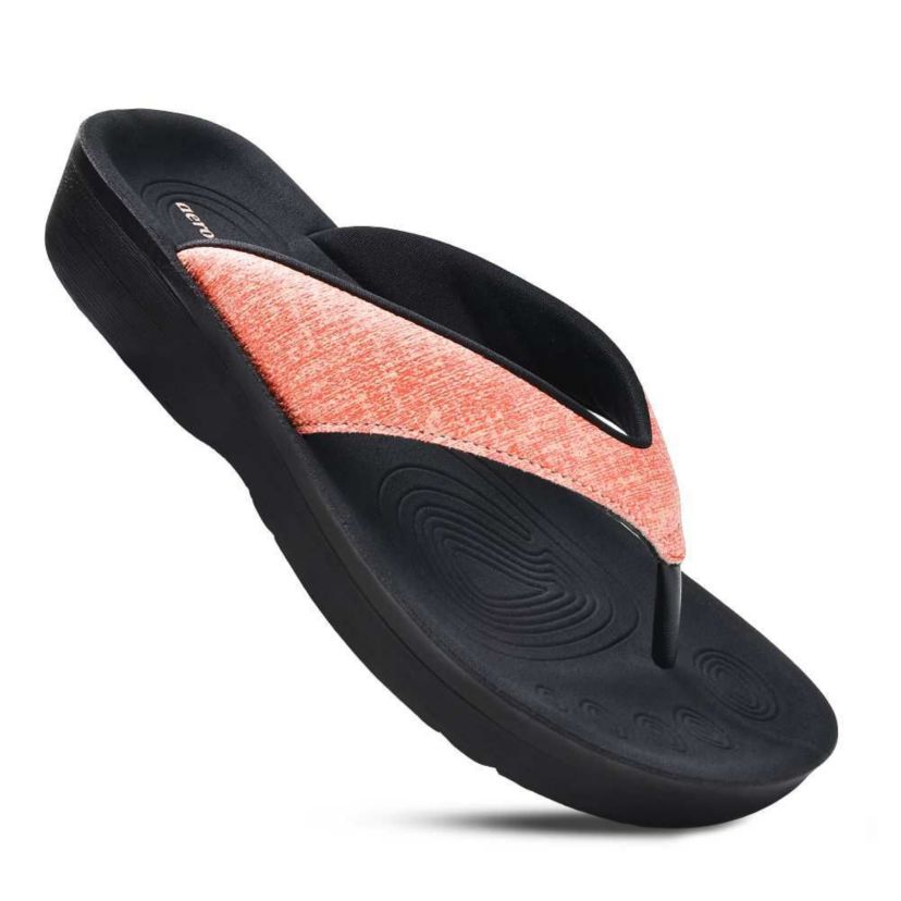 Mellow Vibe Womens Orthotic Comfortable Flip-Flops Sandal