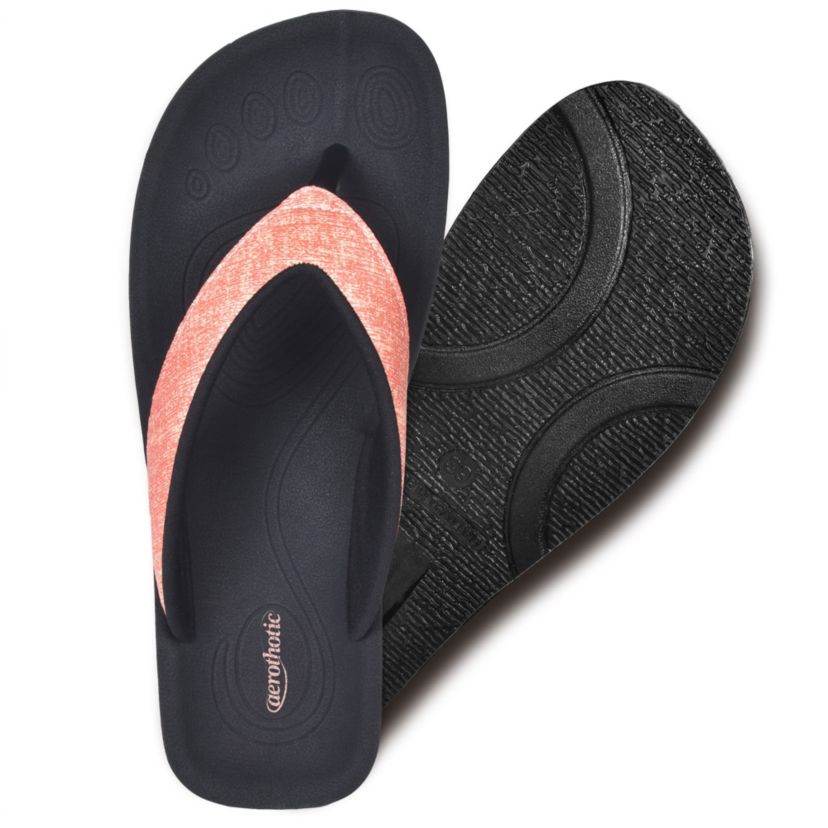 Mellow Vibe Womens Orthotic Comfortable Flip-Flops Sandal