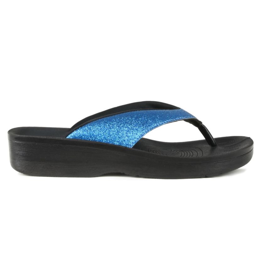 Crystal Mist Womens Orthotic Comfortable Flip-Flops Sandal