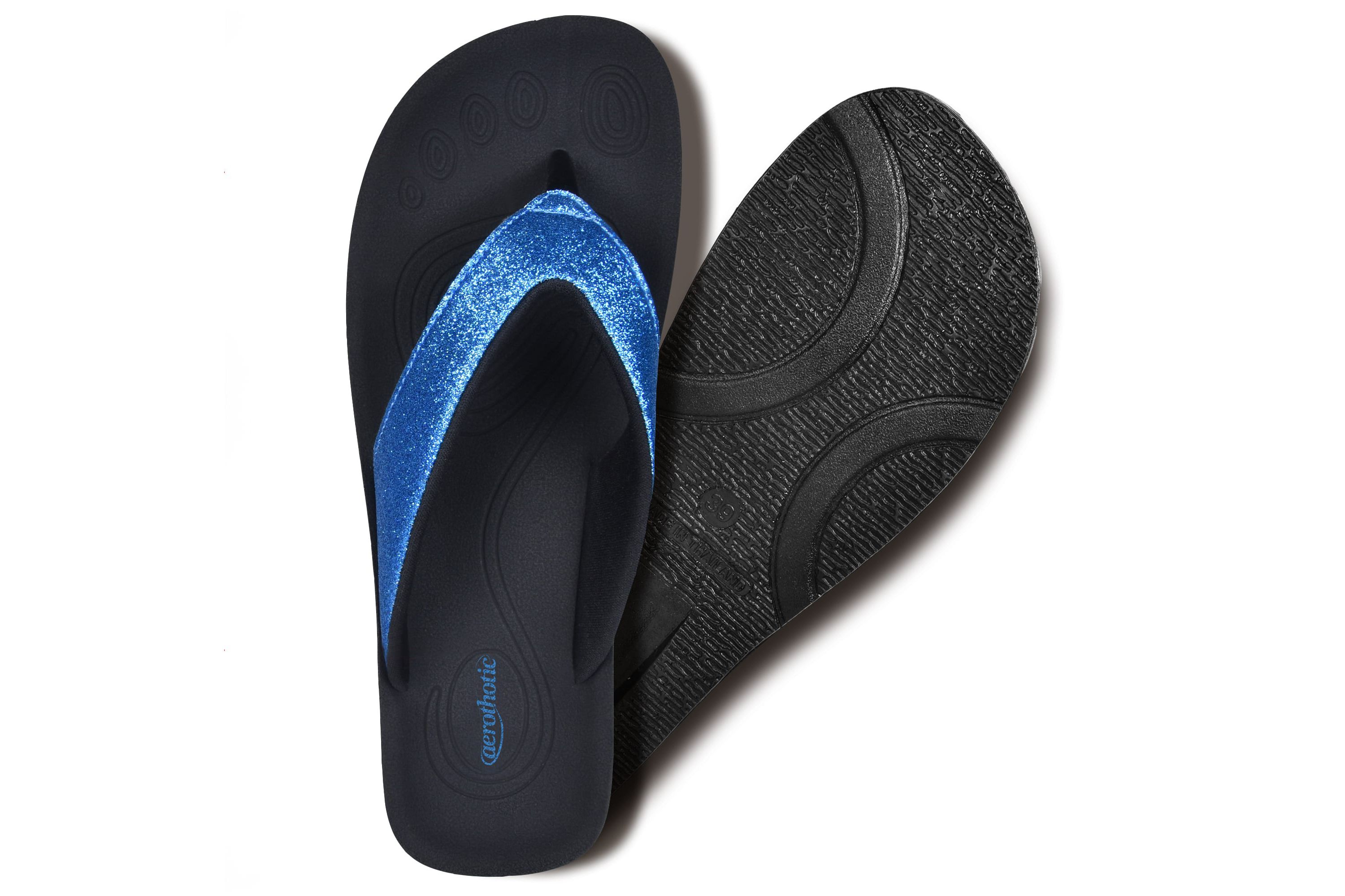 Crystal Mist Womens Orthotic Comfortable Flip-Flops Sandal