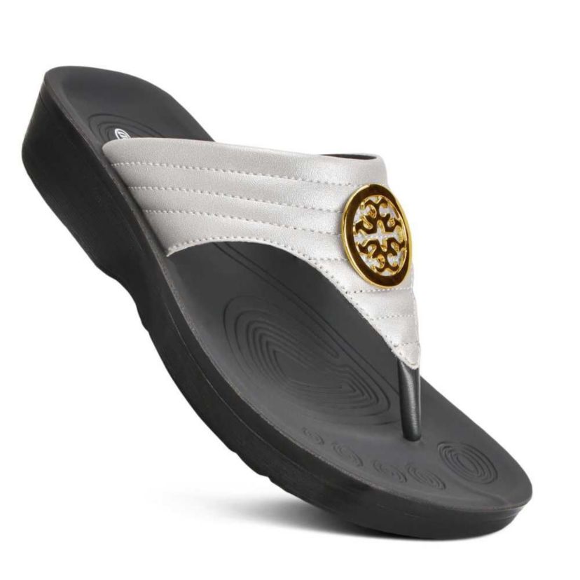 Idelle Womens Walking Summer Thong Sandals