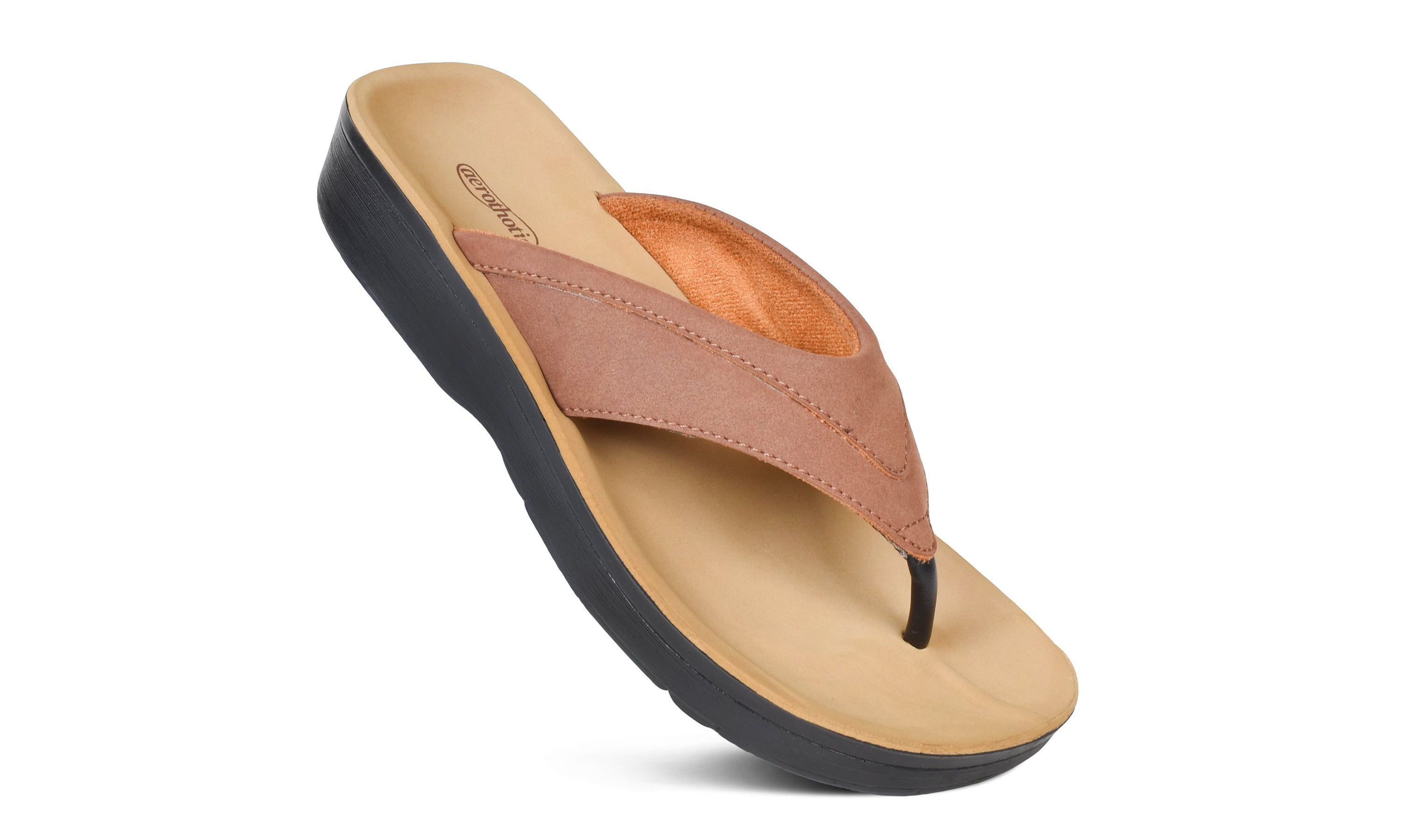 Tera Womens Comfortable  Arch Support Flip Flops