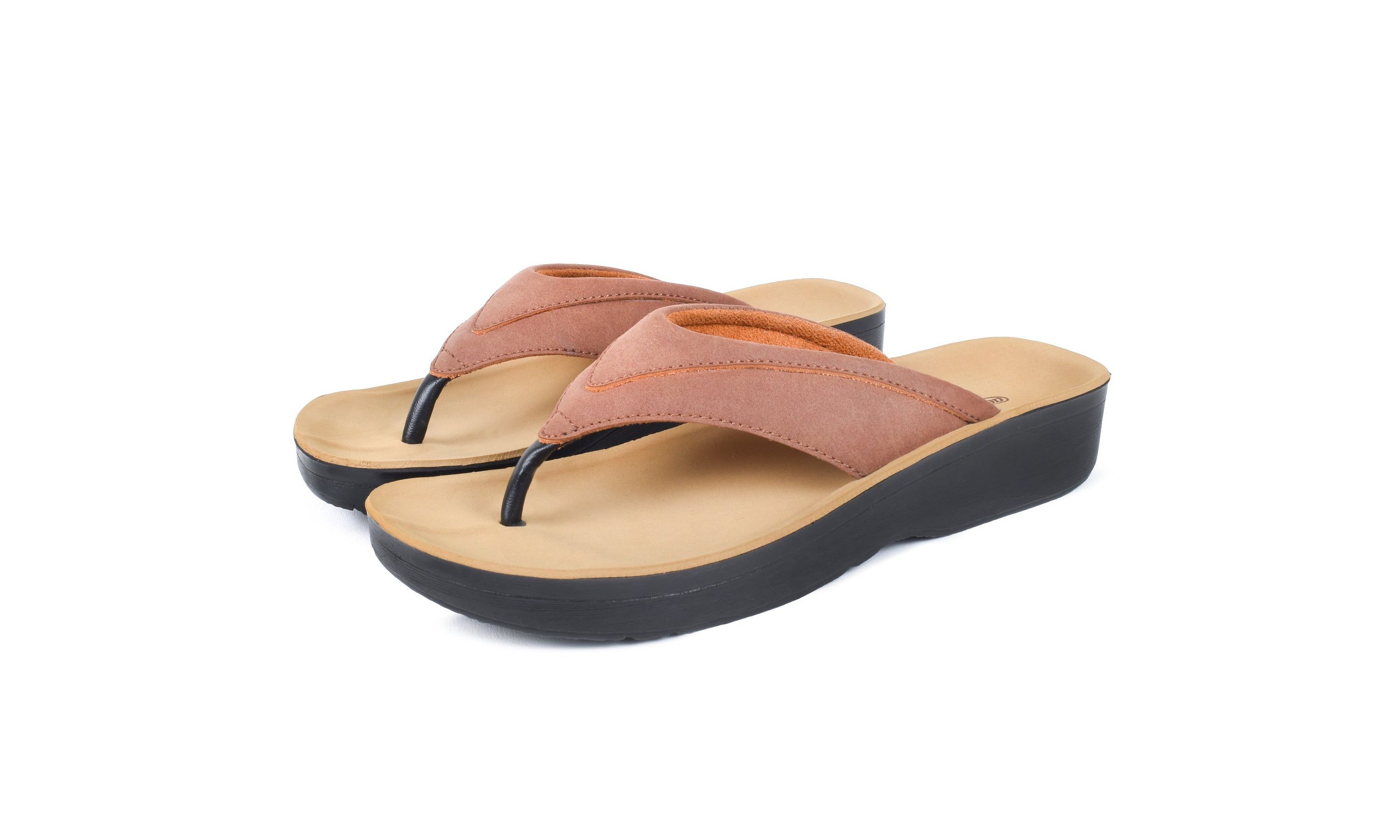 Tera Womens Comfortable  Arch Support Flip Flops