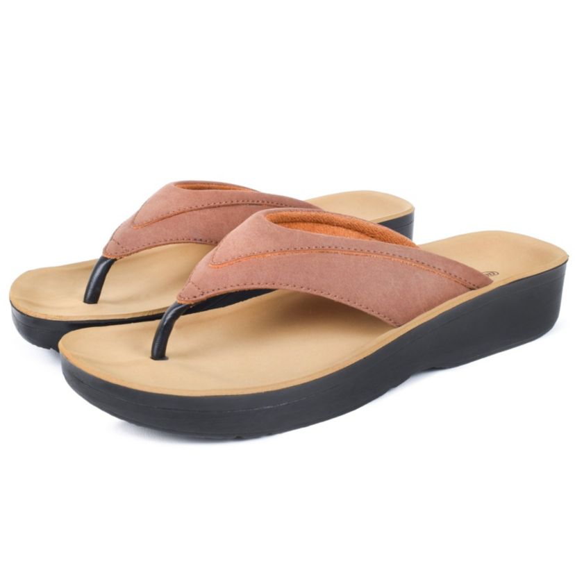 Tera Womens Comfortable  Arch Support Flip Flops