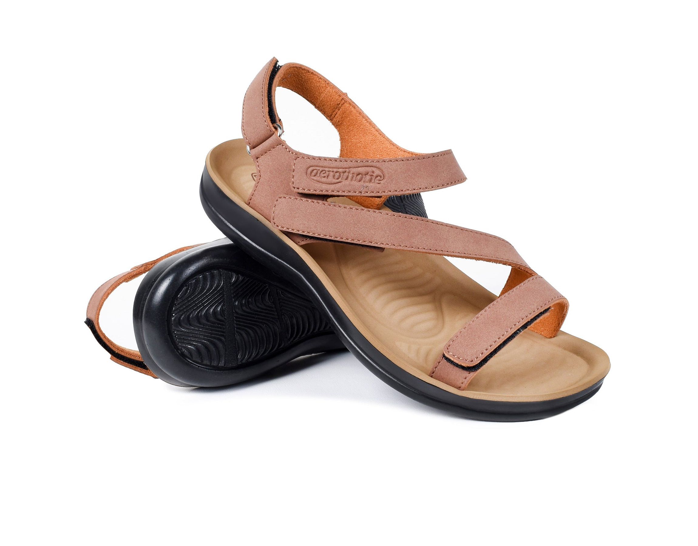 Zion Womens Adjustable Strappy Slingback Sandals