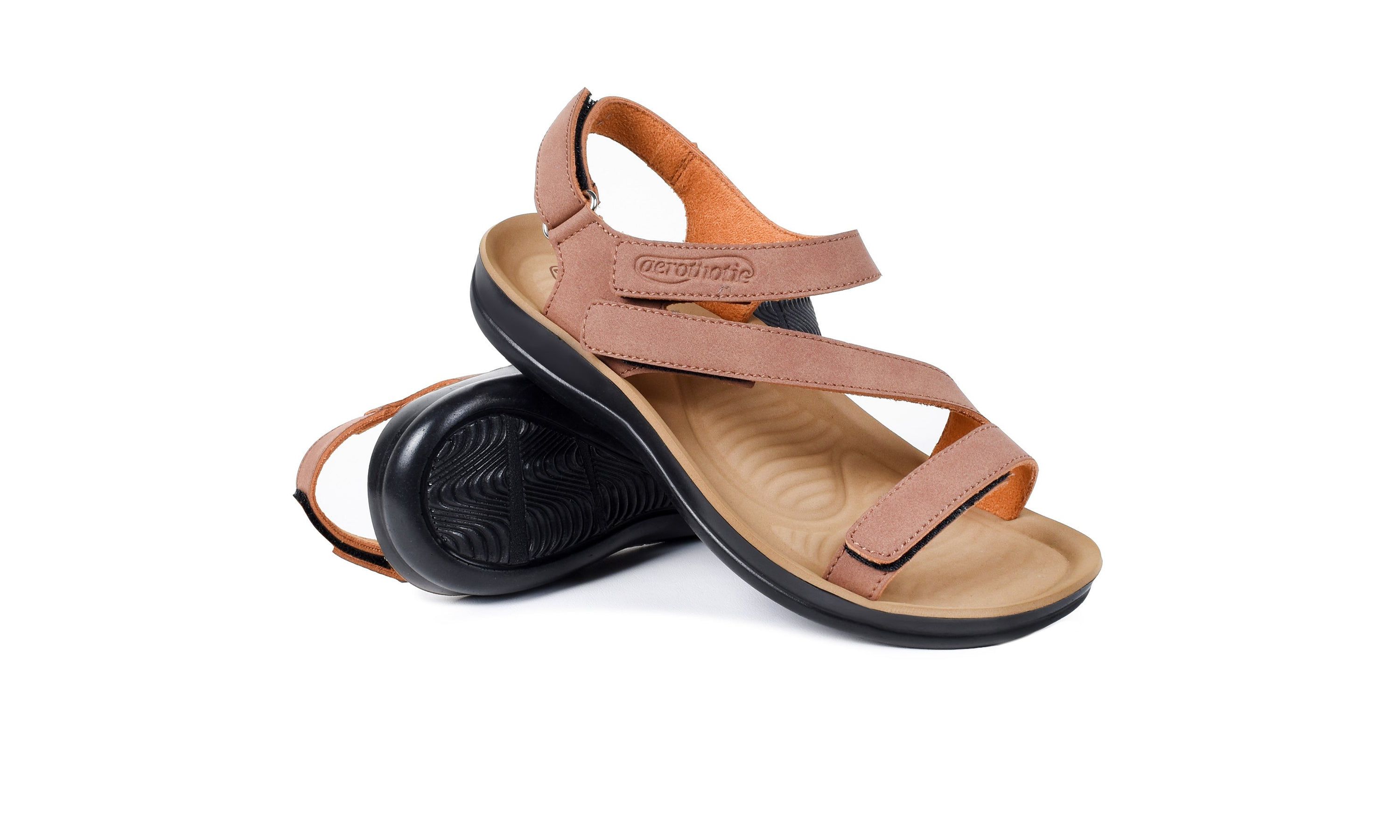 Zion Womens Adjustable Strappy Slingback Sandals