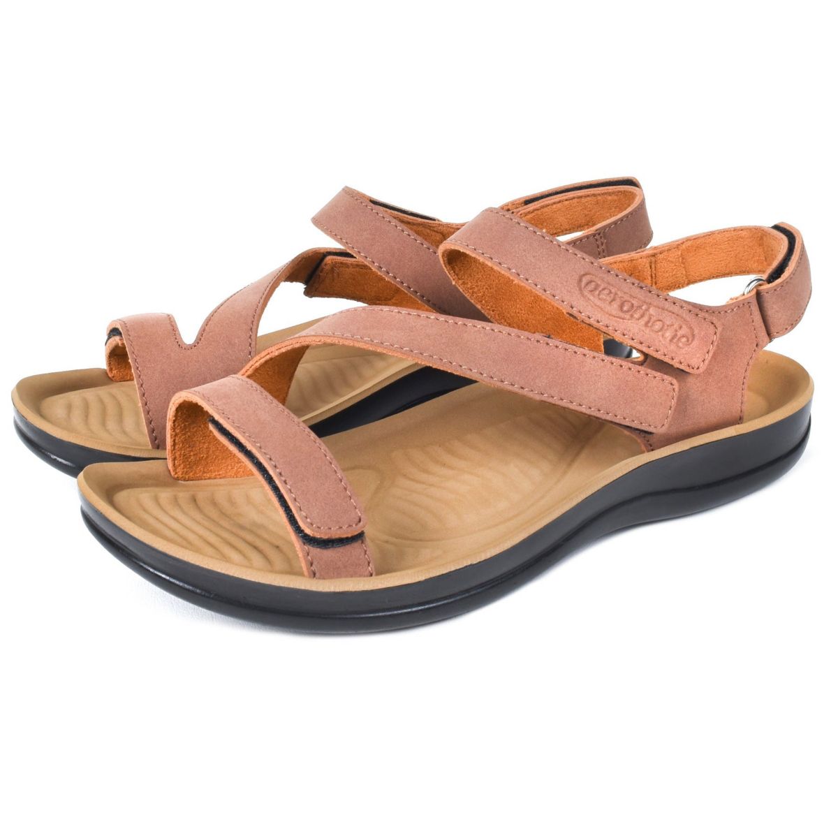 Zion Womens Adjustable Strappy Slingback Sandals