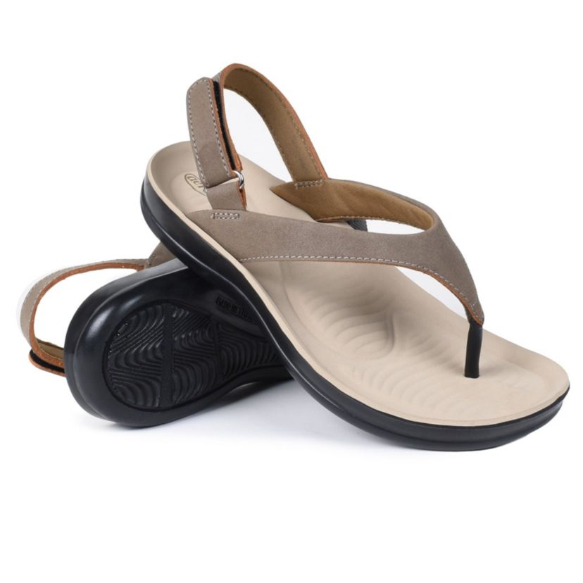 Verra Womens Comfortable Soft Toe Post Sandals with Arch Support
